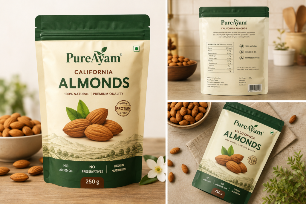 PureAyam California Almonds